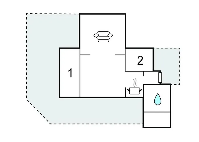 2 Bedroom In